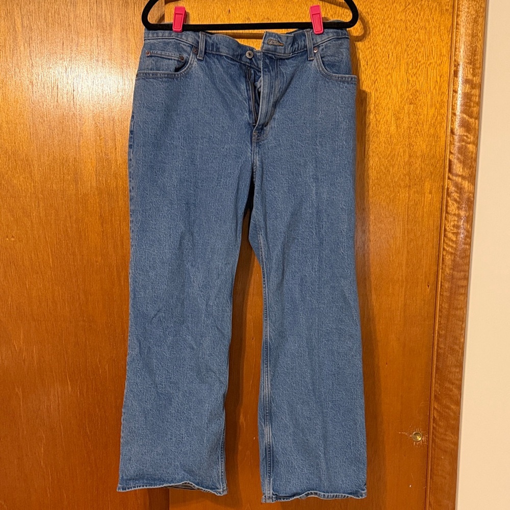 Abercrombie & Fitch Blue Flare Jeans